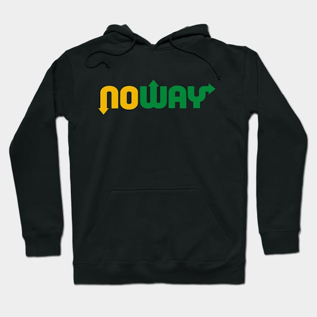 No Way Hoodie by Shark Shirts